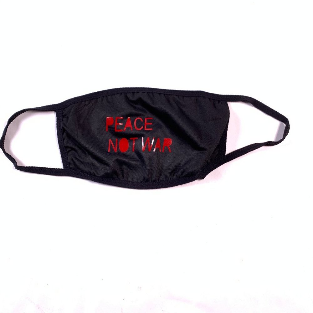 Peace Not War Face Mask